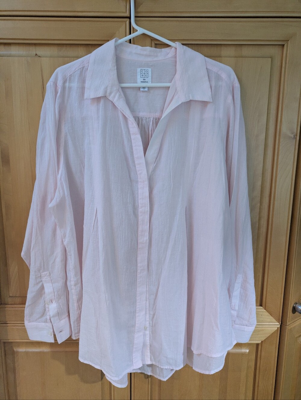 NWT CORE Cotton BigShirt Size 3X